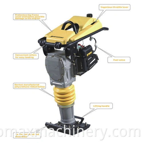 Tamping Rammer Tamping Rammer Manufacturer Gasoline Vibrating Tamping Rammer RM80